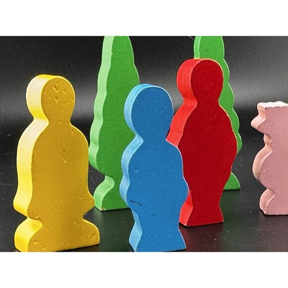 Thomas Train Tank Engine Wooden Signs Buildings People Animals Trees Lot of 18 - Picture 16 of 16